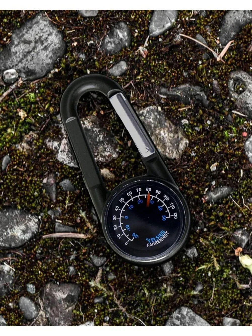 2 Pack Carabiner Clip On Compass Hiking - Compact Compass Keychain Backpacks | S